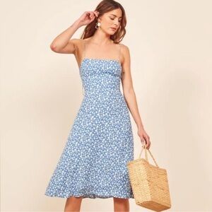 Reformation Peach Dress